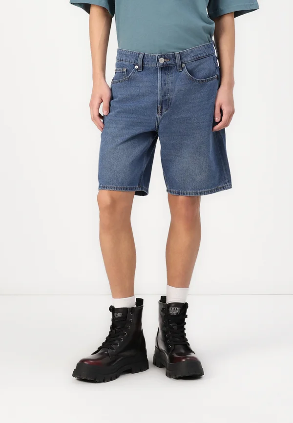 ONSEDGE BOX  - Jeans Shorts - dark blue denim