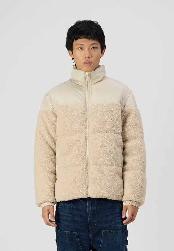 ONSELI MIX PUFFER JACKET - Winterjacke - beige
