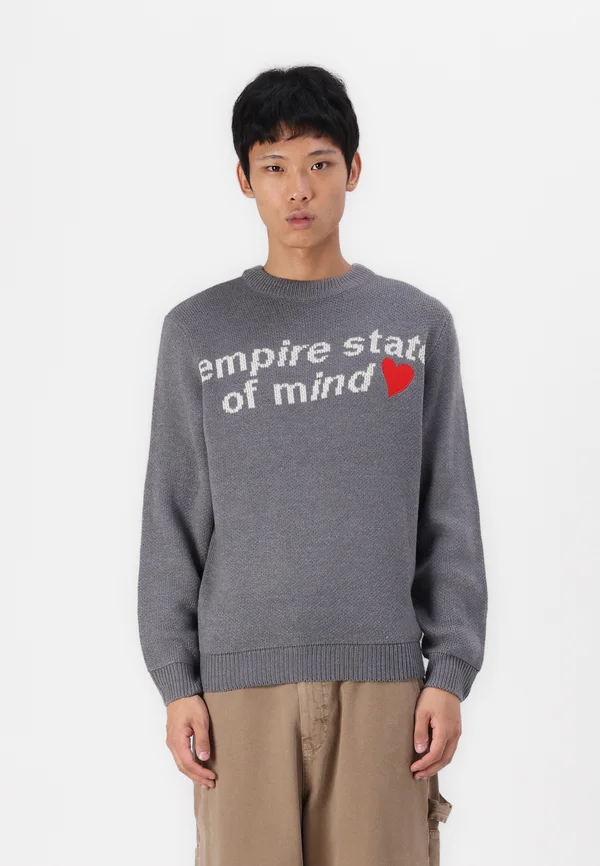 ONSEMILIO EXOM CREW - Strickpullover - castor gray