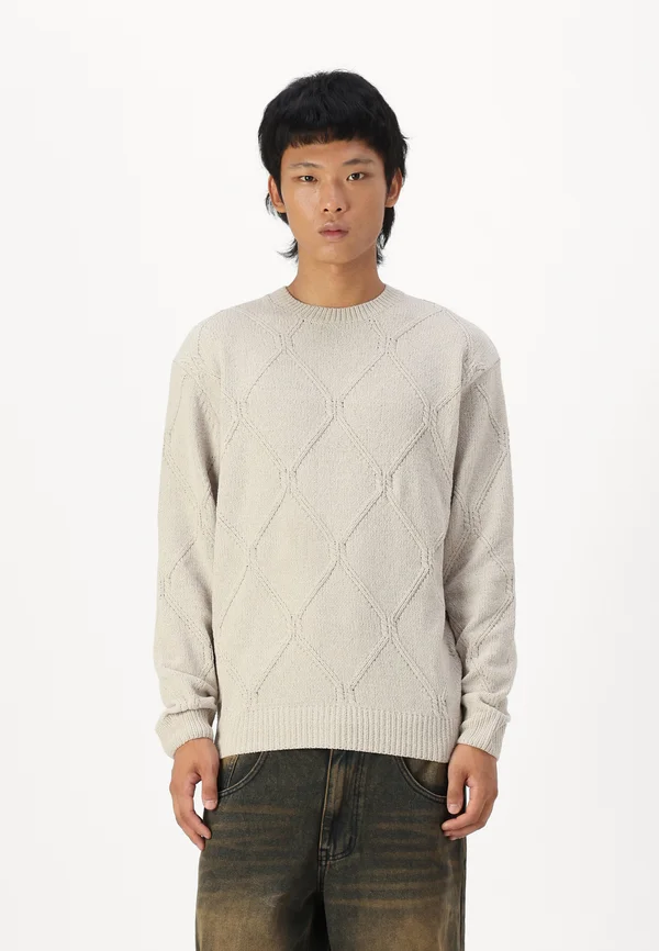 ONSFARID - Strickpullover - silver lining
