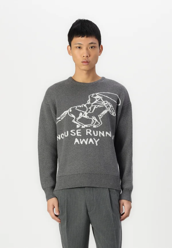 ONSGUNNER CREW - Strickpullover - ultimate grey