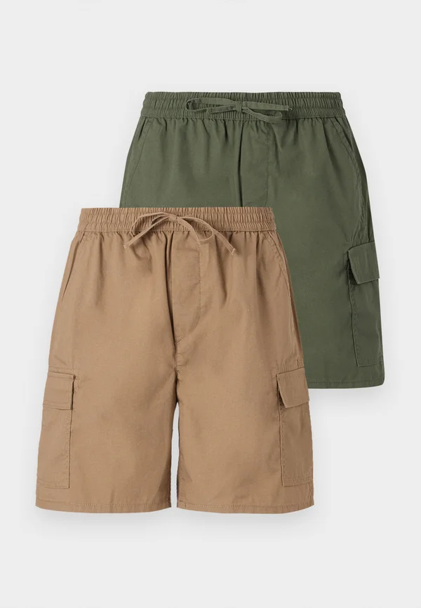 ONSKAL 2 PACK - Shorts - beetle/caribou
