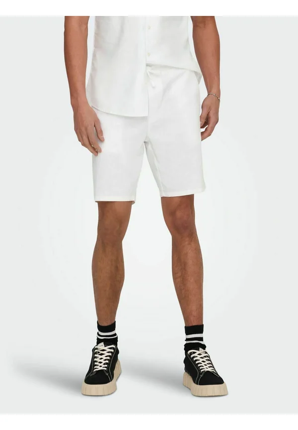ONSLINUS SHORTS - Shorts - bright white