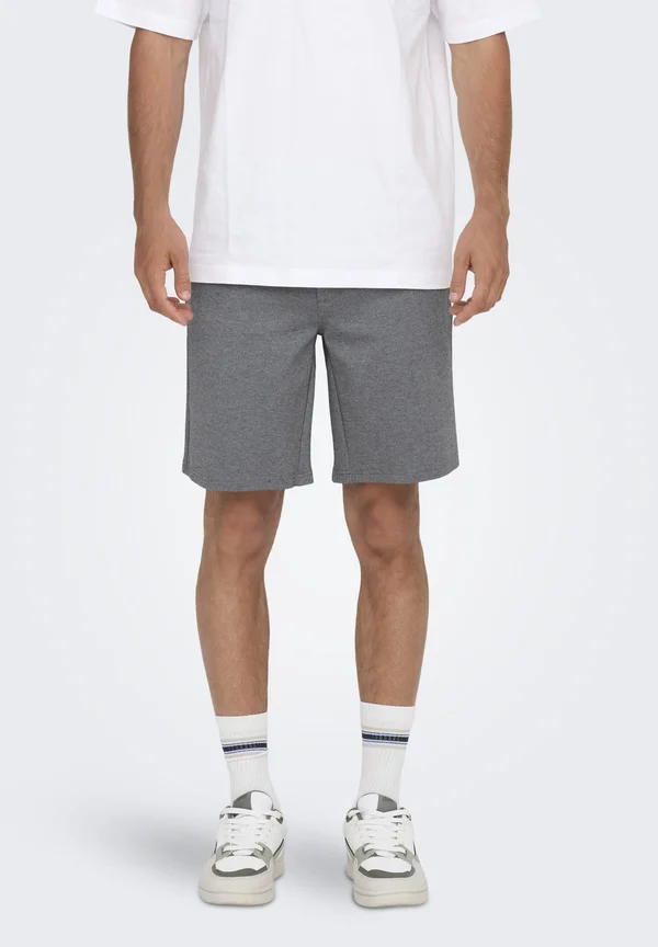 ONSMARK - Shorts - medium grey melange