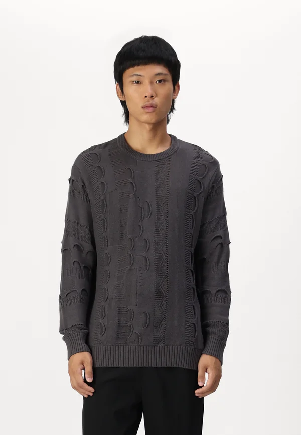 ONSTUCKER CREW - Strickpullover - magnet