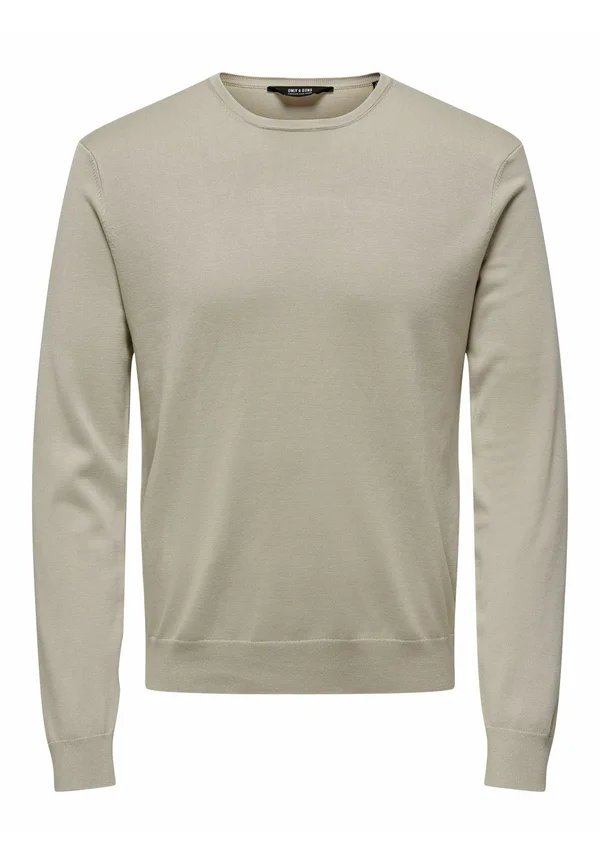 ONSWYLER LIFE LS CREW NOOS - Strickpullover - silver lining