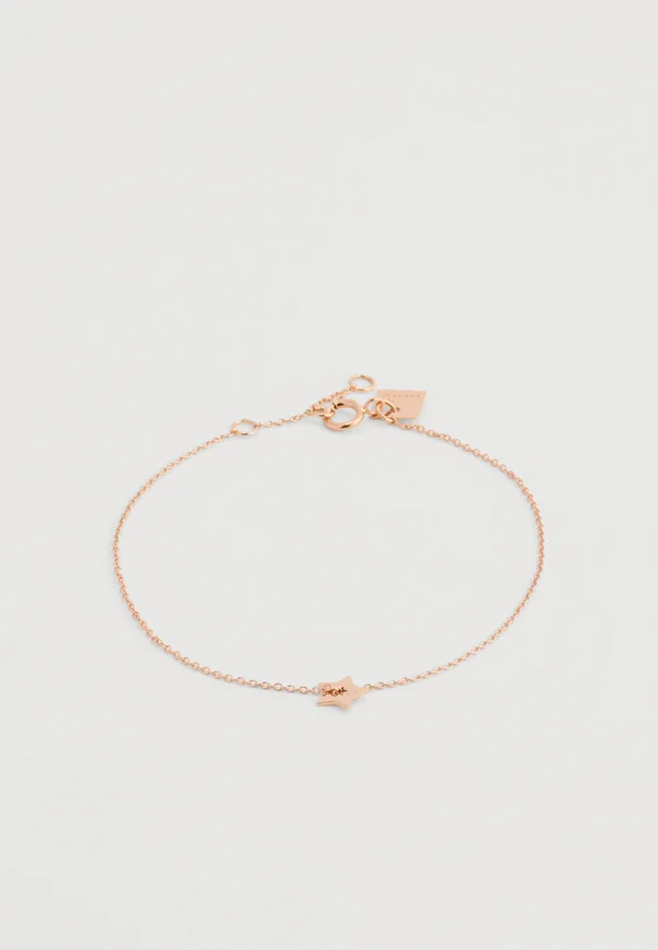 OPEN STAR - Armband - rose gold-coloured