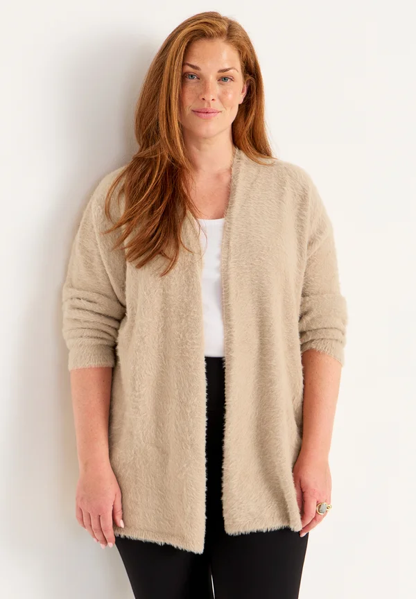 OPEN - Strickjacke - beige