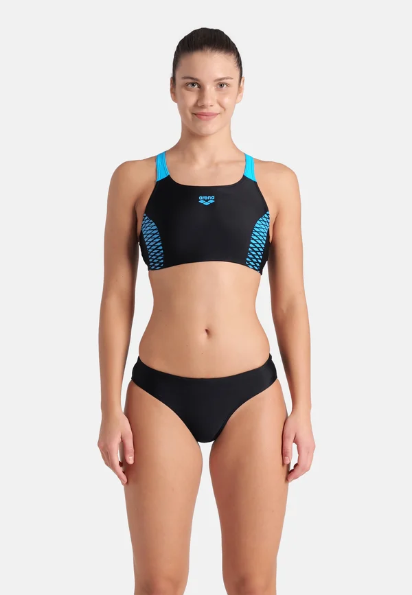 OPENINGS - Bikini - black-turquoise
