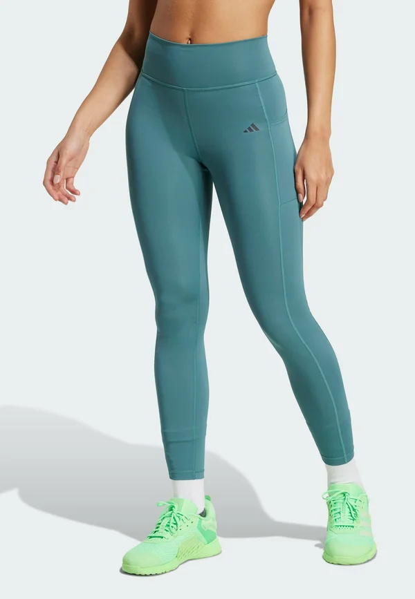 OPT ST HR 7/8  - Tights - preloved teal