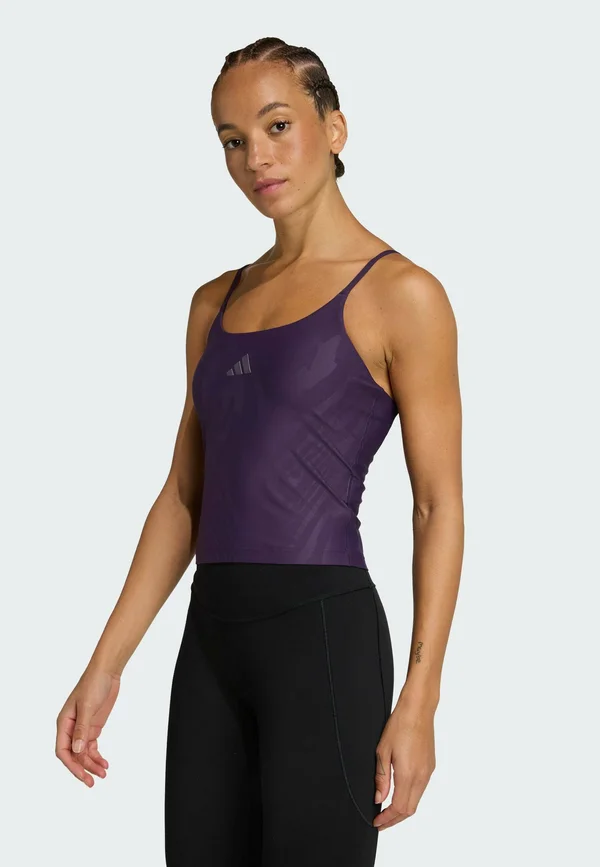 OPTIME TANK - Top - aurora plum