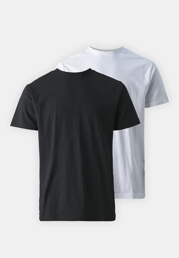 OPUS DOT BACK UNISEX 2 PACK - T-Shirt print - black/white