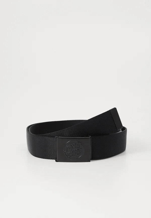OPUS DOT EMBOSS BELT UNISEX - Gürtel - black