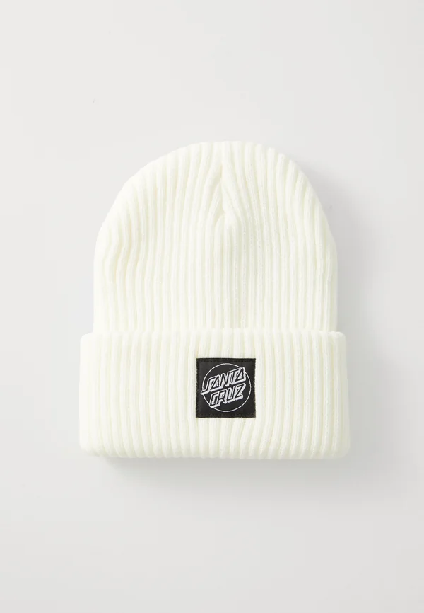OPUS DOT LABEL BEANIE UNISEX - Mütze - unbleached