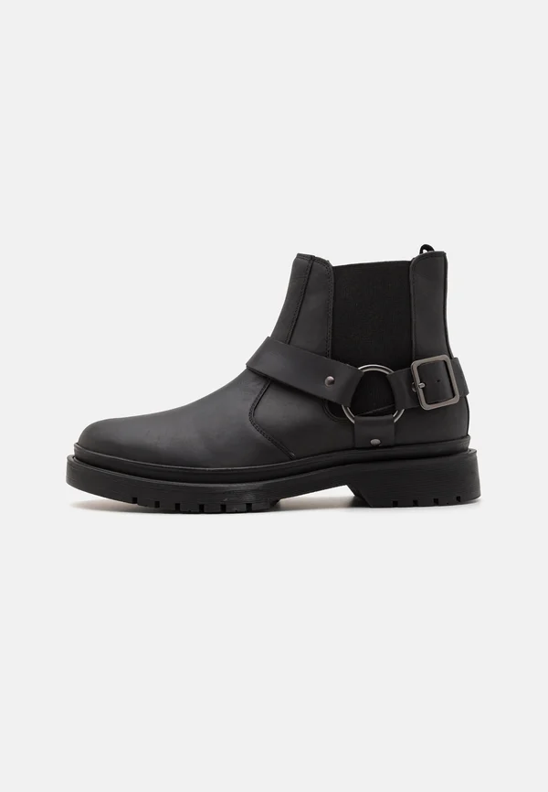 OREN PILLOW WALK - Cowboy-/Bikerstiefelette - black