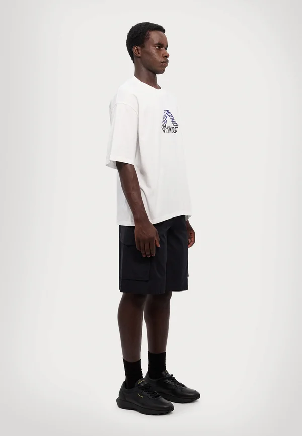 ORGANIC BOXY FIT TEE UNISEX - T-Shirt print - brilliant white