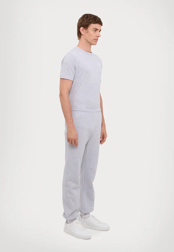ORGANIC FITTED SWEATPANTS - Jogginghose - heather grey