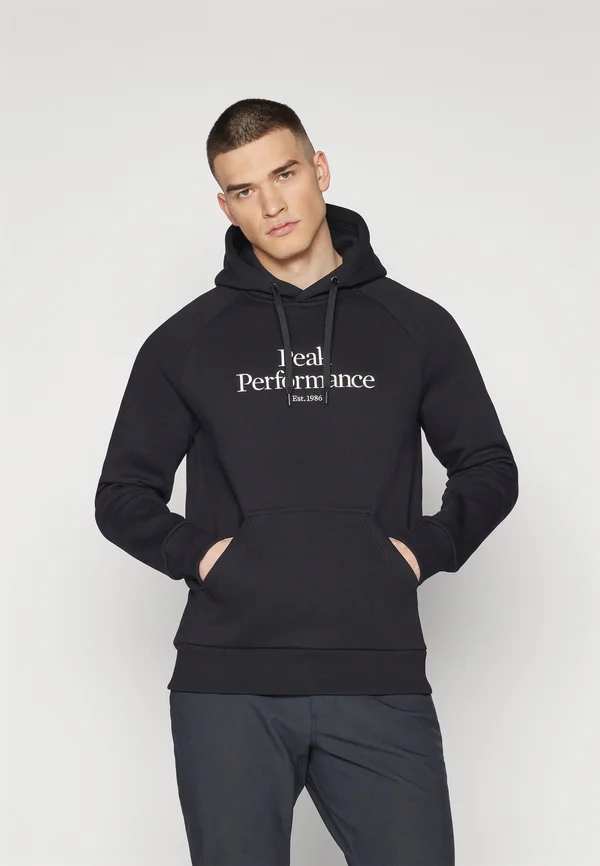 ORIGINAL - Kapuzenpullover - black/offwhite