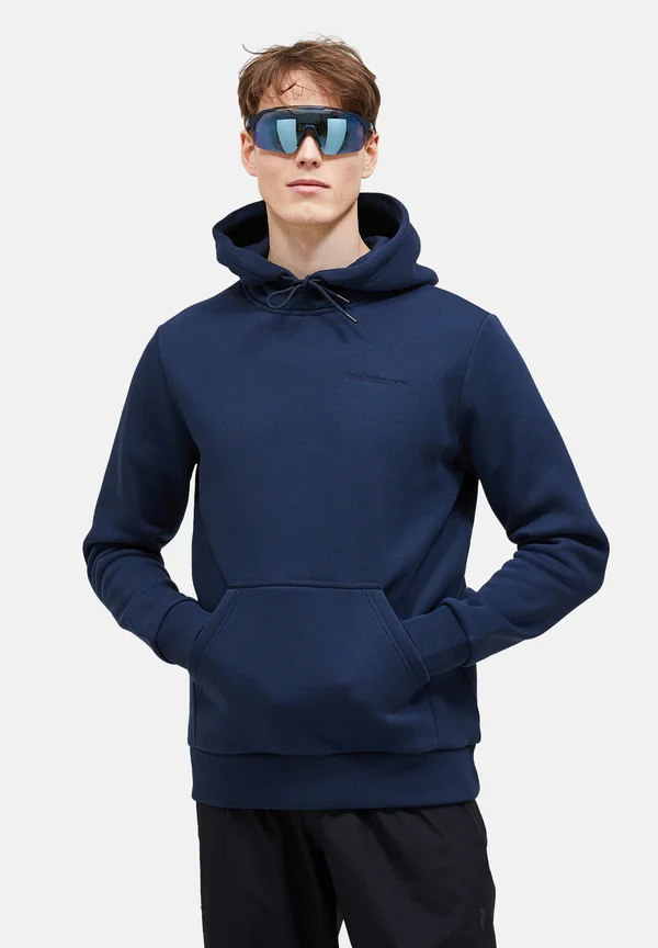 ORIGINAL SMALL LOGO - Kapuzenpullover - dunkelblau