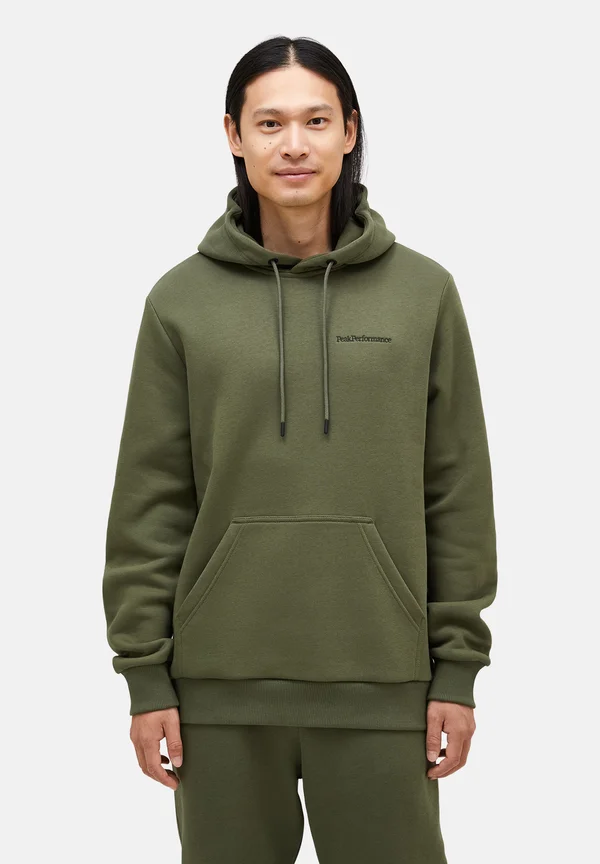 ORIGINAL SMALL LOGO - Kapuzenpullover - olive