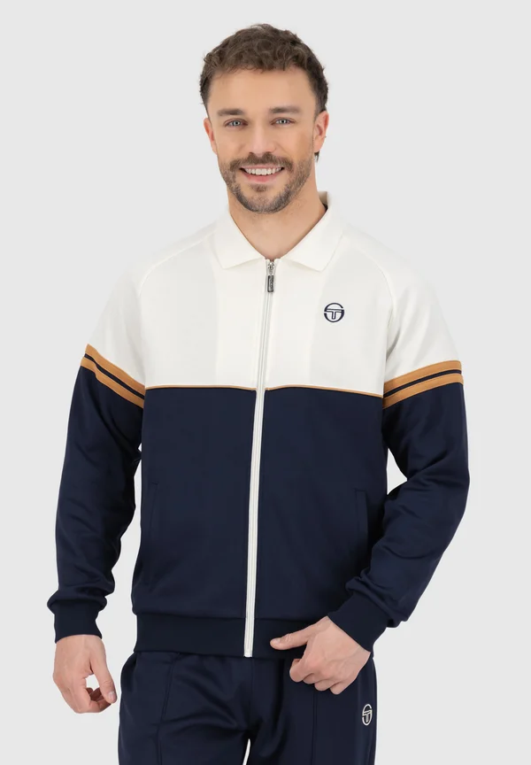 ORION TRACK - Softshelljacke - gardenia navy