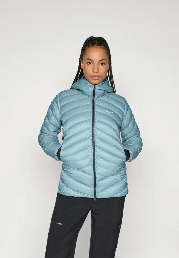 ORTLES JACKET - Daunenjacke - willow