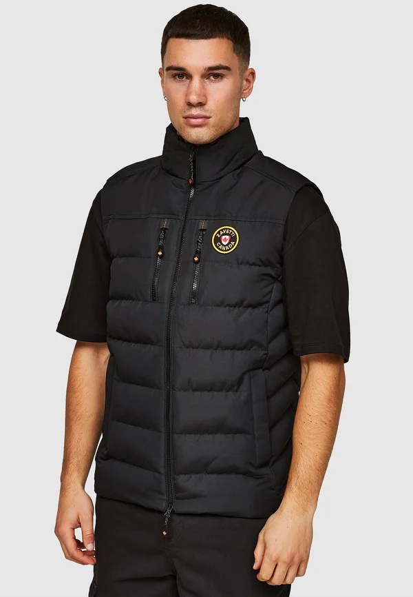 OSHAWA PUFFER GILET - Weste - jet black