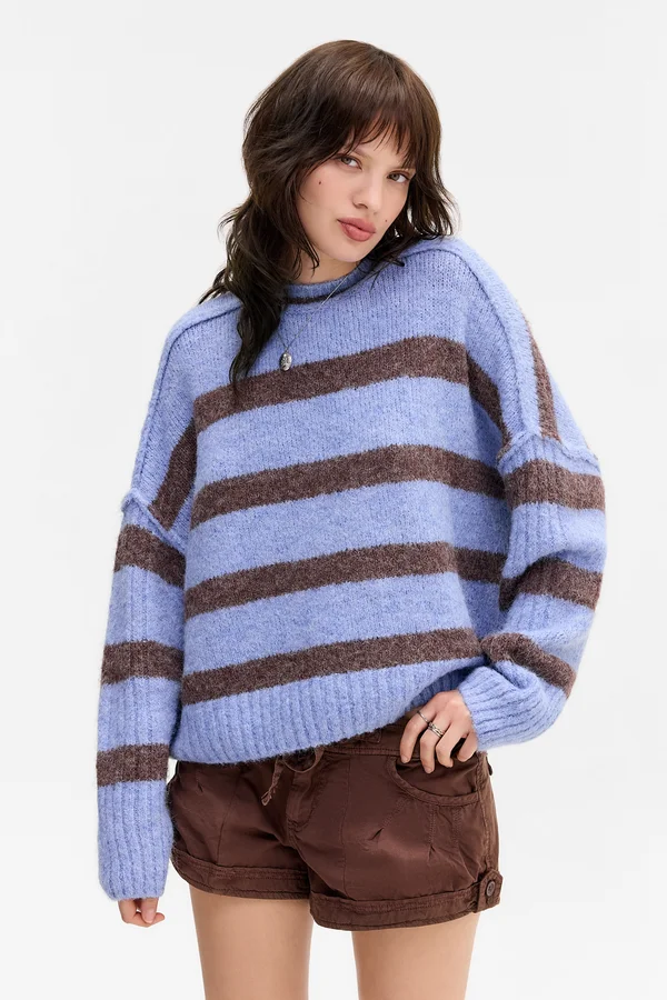 OSLO CREWNECK - Strickpullover - blue