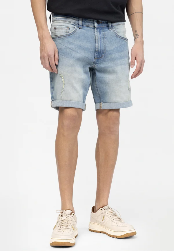 OSLO DESTROY  - Jeans Shorts - skyway blue