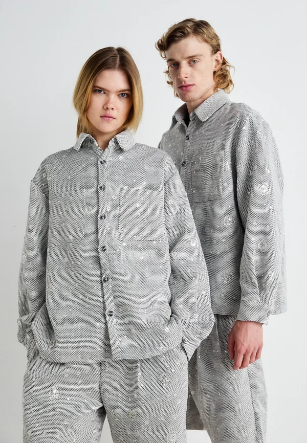 OTIS BEADED OVERSHIRT UNISEX - Leichte Jacke - grey