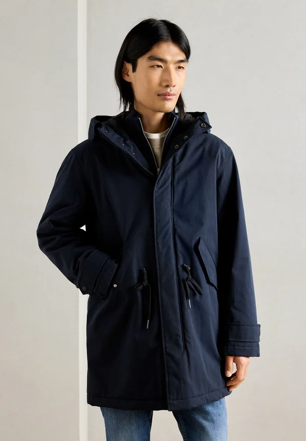 OUTDOOR HOOD - Parka - true navy