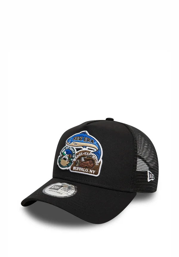 OUTDOOR PATCH TRUCKER ADJUSTABLE - Cap - schwarz