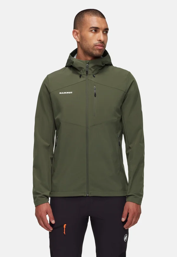 OUTDOOR SO HOODED - Softshelljacke - dark marsh