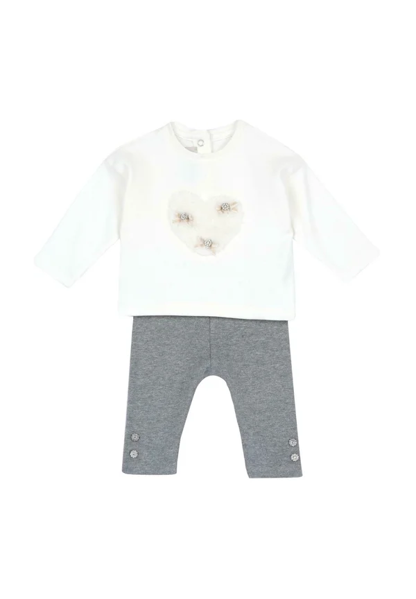 OUTFIT SET - Leggings - Hosen - white