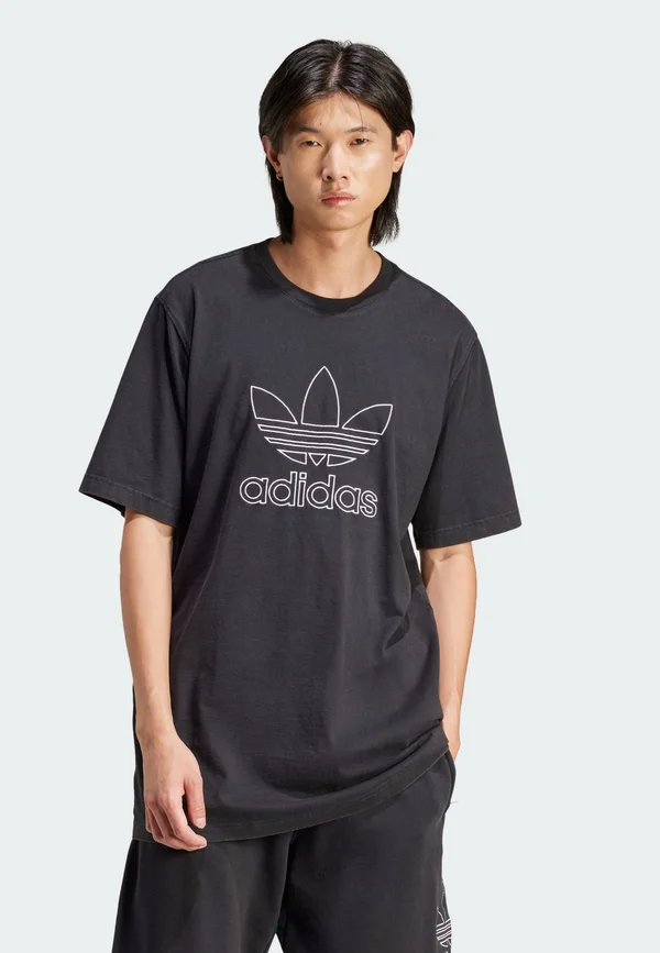 OUTL TREF - T-Shirt print - black