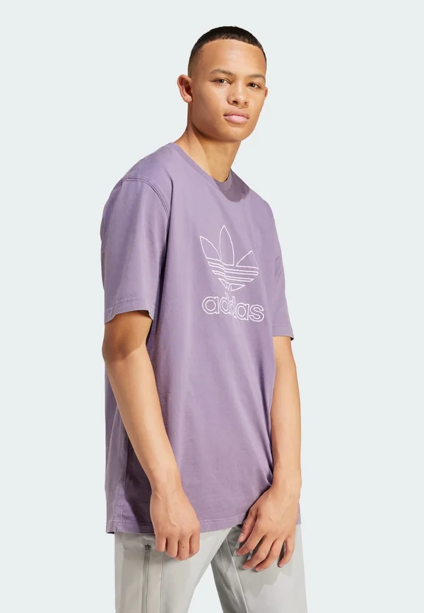 OUTL TREF - T-Shirt print - shadow violet