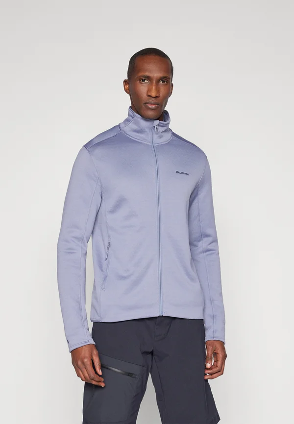OUTLINE WARM  - Fleecejacke - blue granite
