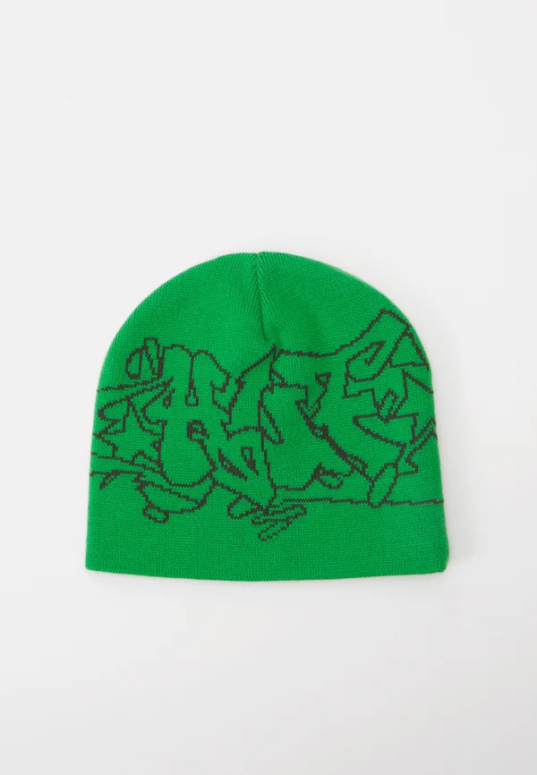 OUTLINES SKULL BEANIE UNISEX - Mütze - green