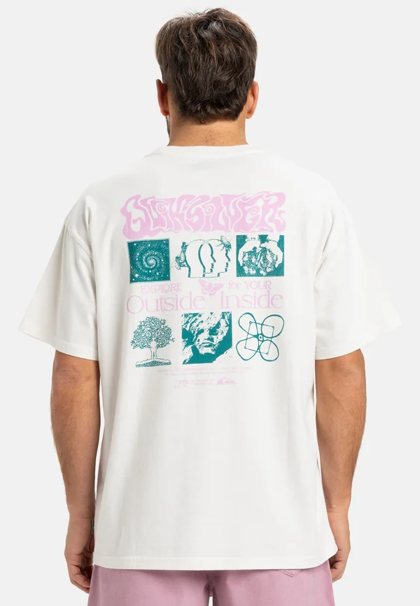 OUTSIDE INSIDE  - T-Shirt print - wbk