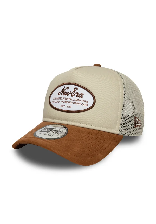 OVAL PATCH TRUCKER - Cap - sand