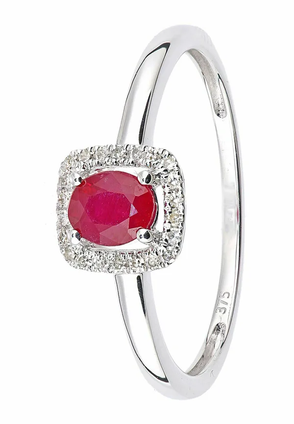 OVAL - Ring - white gold