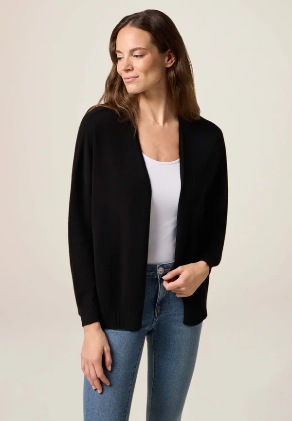 OVER - Strickjacke - nero