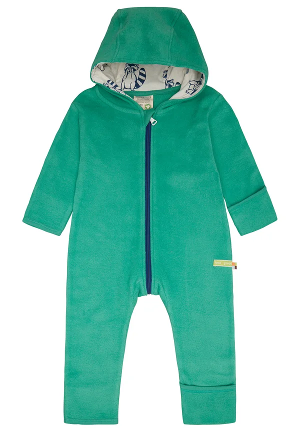 OVERALL AUS BAUMWOLL-FLEECE - Jumpsuit - plant