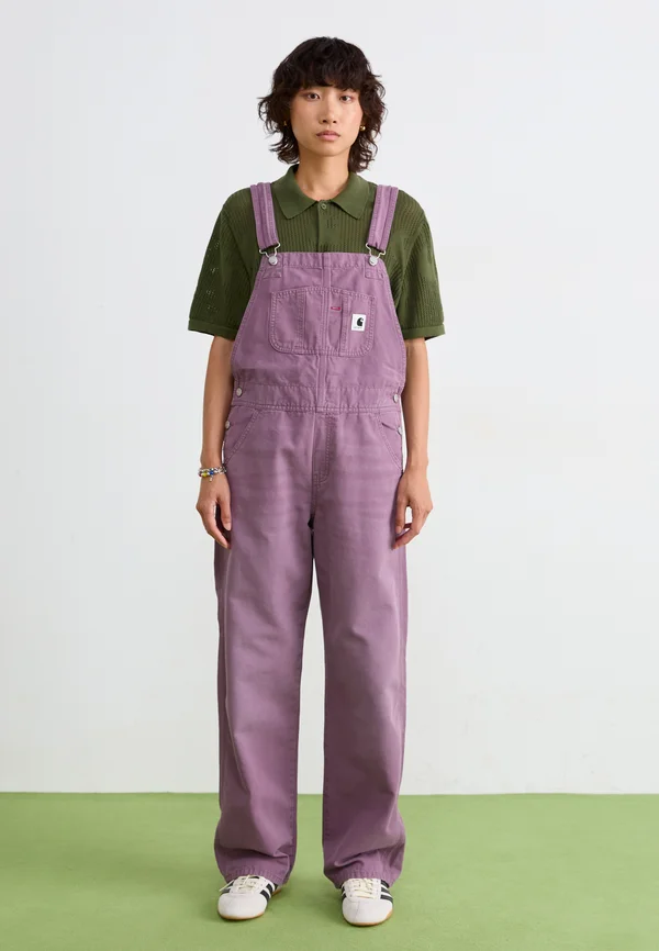 OVERALL STRAIGHT - Latzhose - phlox stone