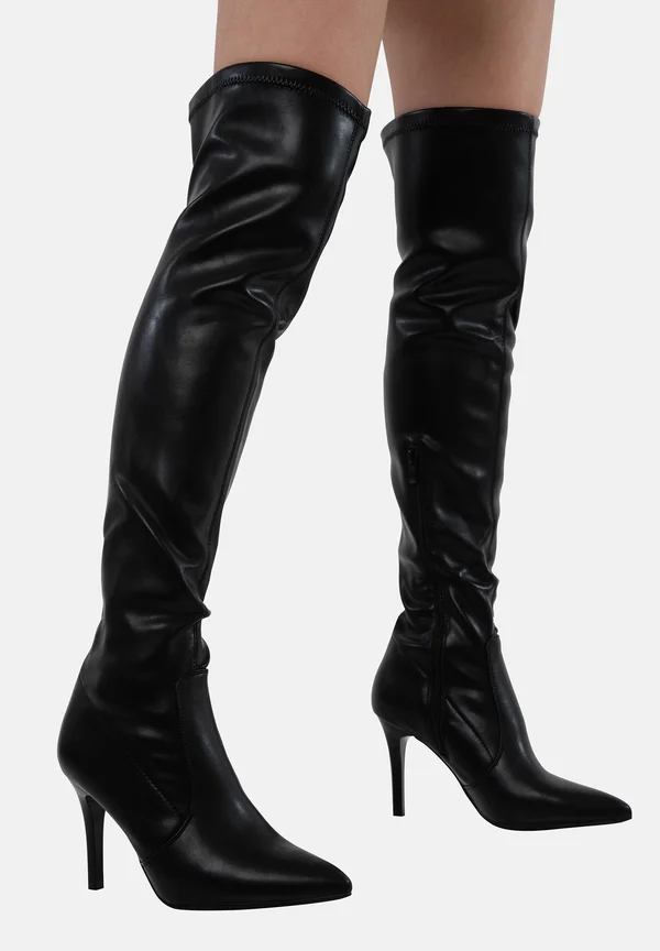 Overknees - schwarz
