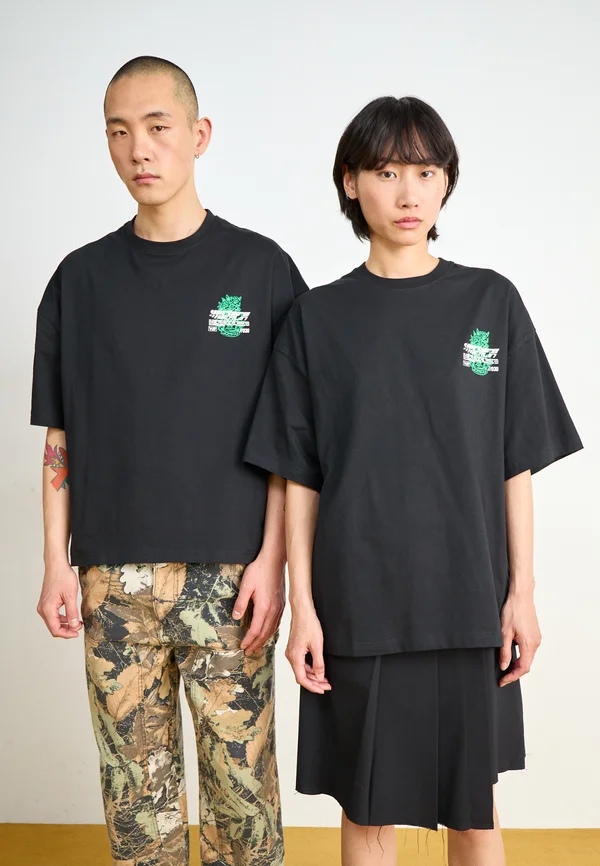 OVERLAY UNISEX - T-Shirt print - black