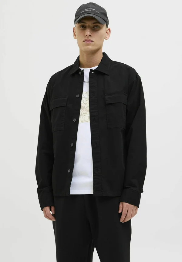 OVERSHIRT - Leichte Jacke - black