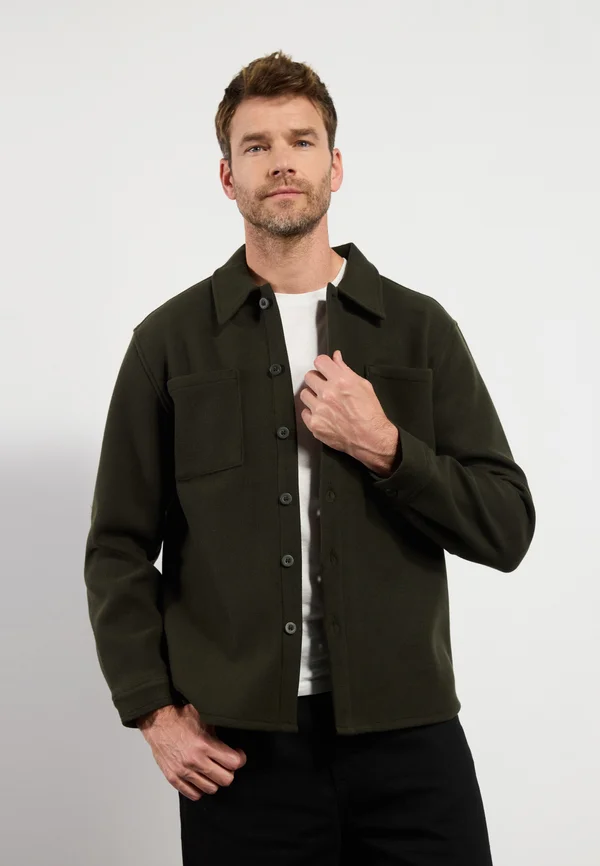 OVERSHIRT - Leichte Jacke - dark green