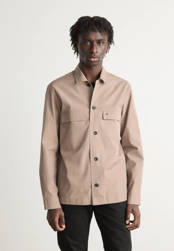OVERSHIRT - Leichte Jacke - fossil