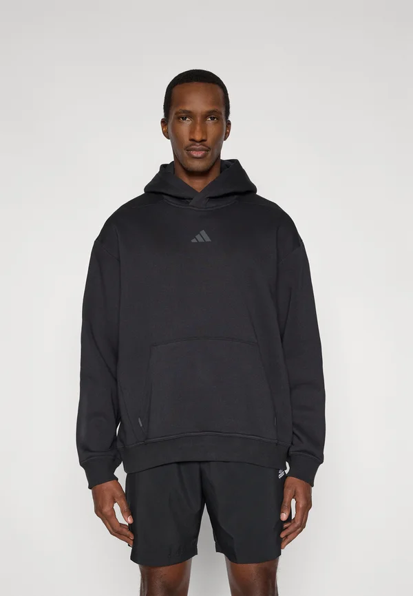 OVERSIZE HOODIE - Kapuzenpullover - black